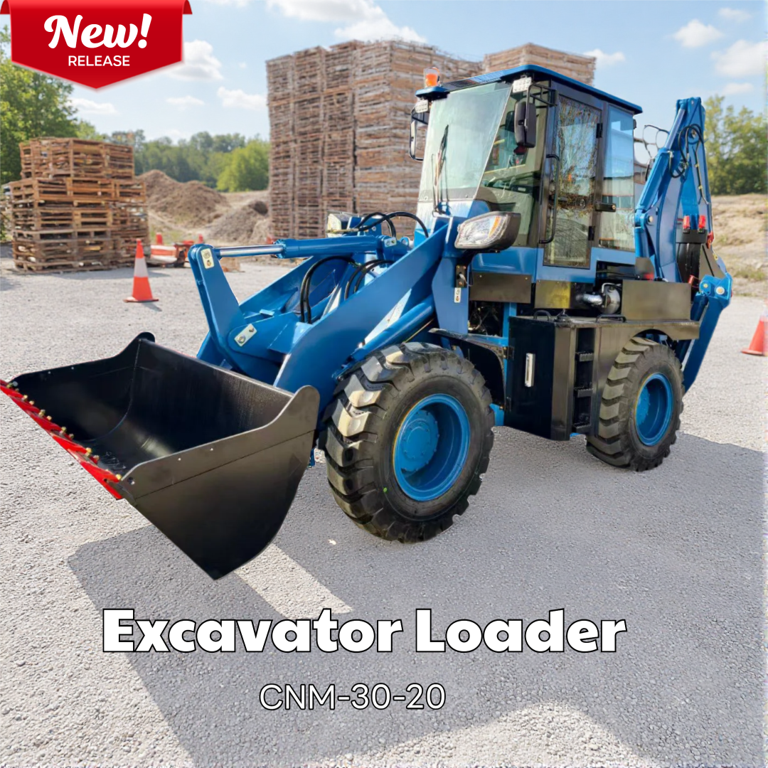 Tractor Backhoe - CNM-30-20 Backhoe Loader Excavator 4x4 Wheel