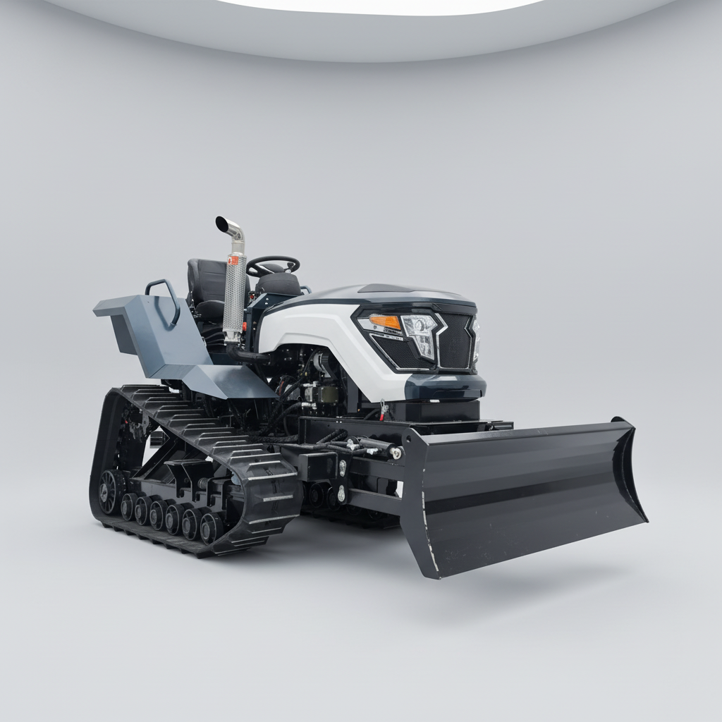 Mini Bulldozer Attachments - Customize Mini Crawler Tractor With Bulldozer