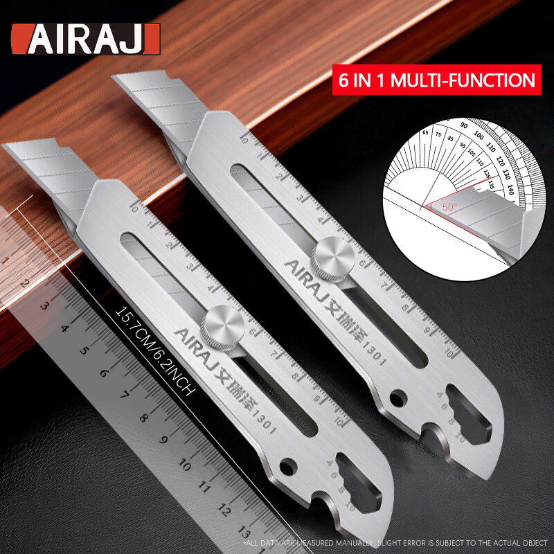 Heavy Equipment Blade - AIRAJ Multifunctional Utility Knife Retractable Sharp