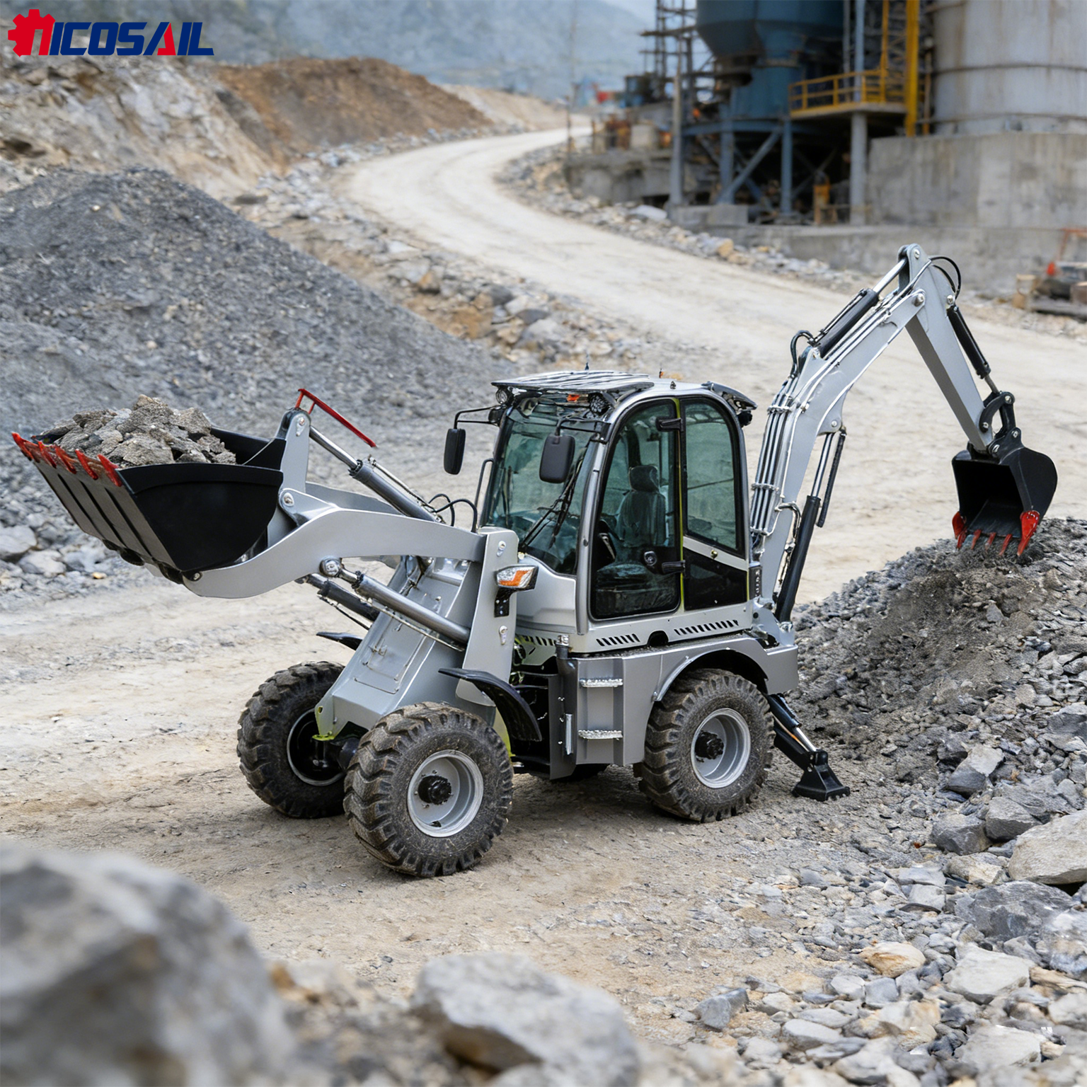 Tractor Backhoe - Backhoe Excavator Loader Euro 5 Stage