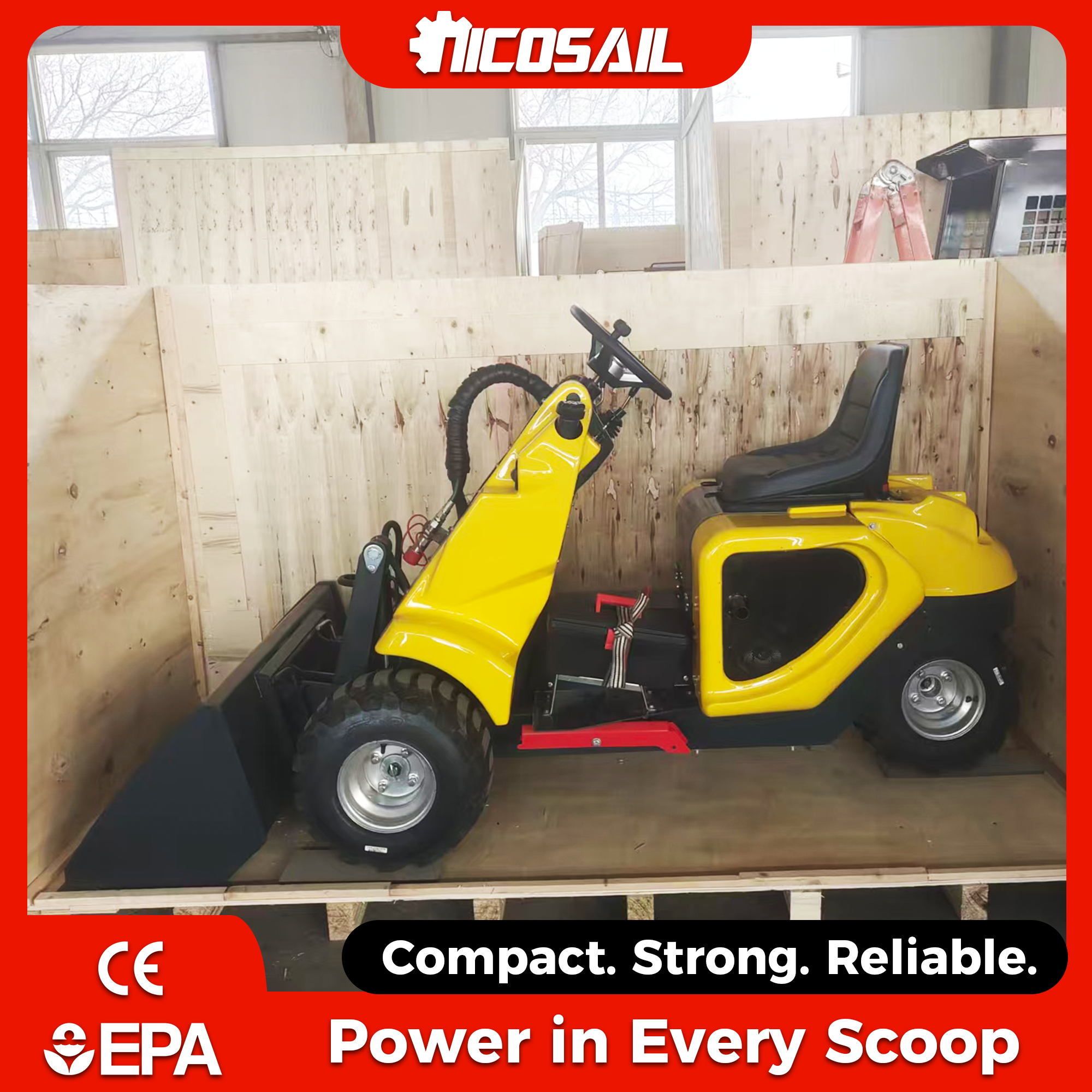 Wheel Loader - Hot Selling Mini Wheel Loader CE