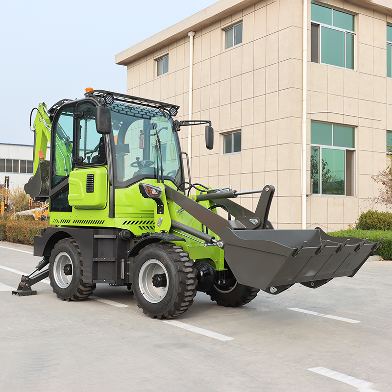 Tractor Backhoe - Chinese Backhoe Loader 4x4 EPA Euro5