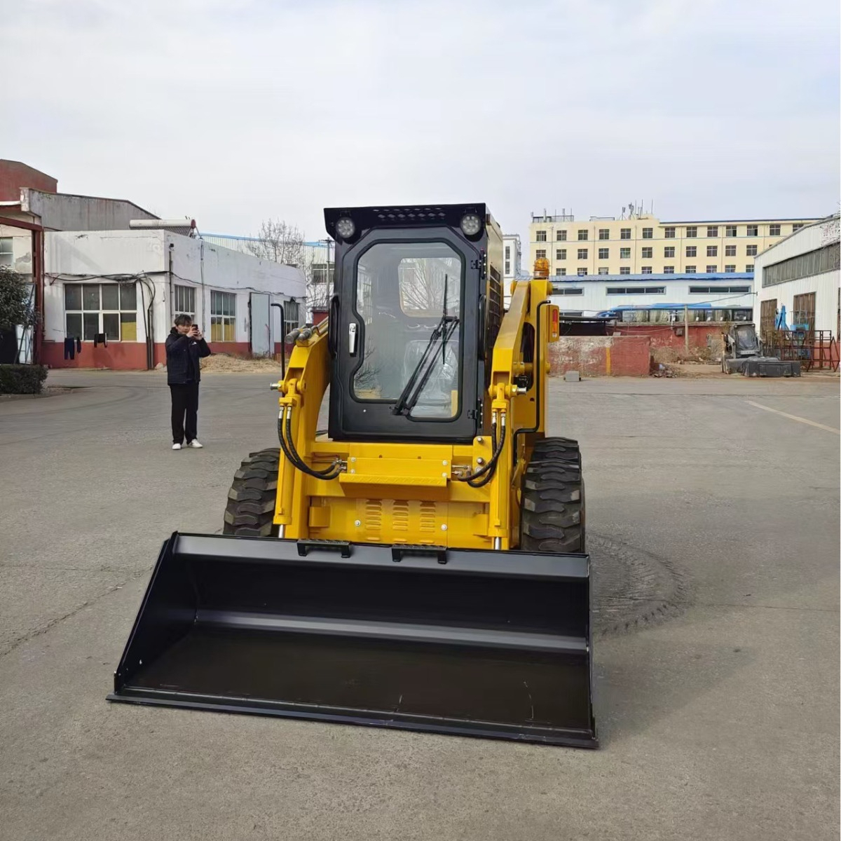 Small Skid Steer Construction  - Wheel Loader ulasan dan harga