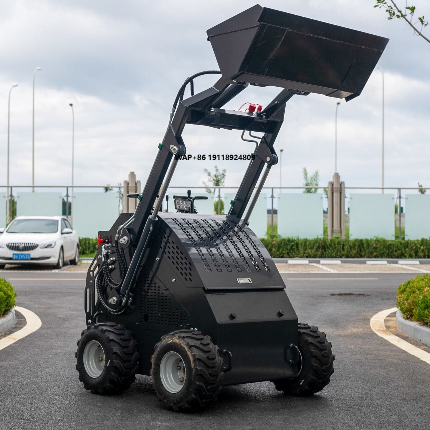 Mini Skid Steer Bucket Mini Wh - Wheel Loader ulasan dan harga