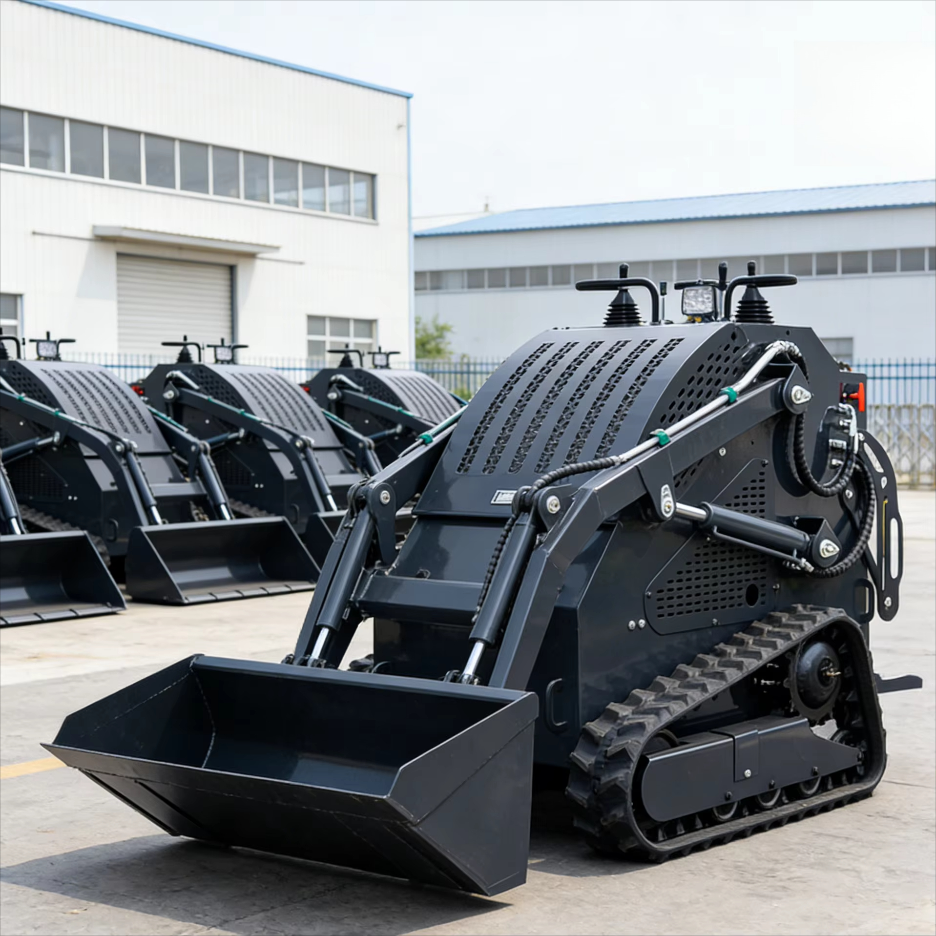 Mini Skid Steer Bucket Mini Wh - Wheel Loader ulasan dan harga