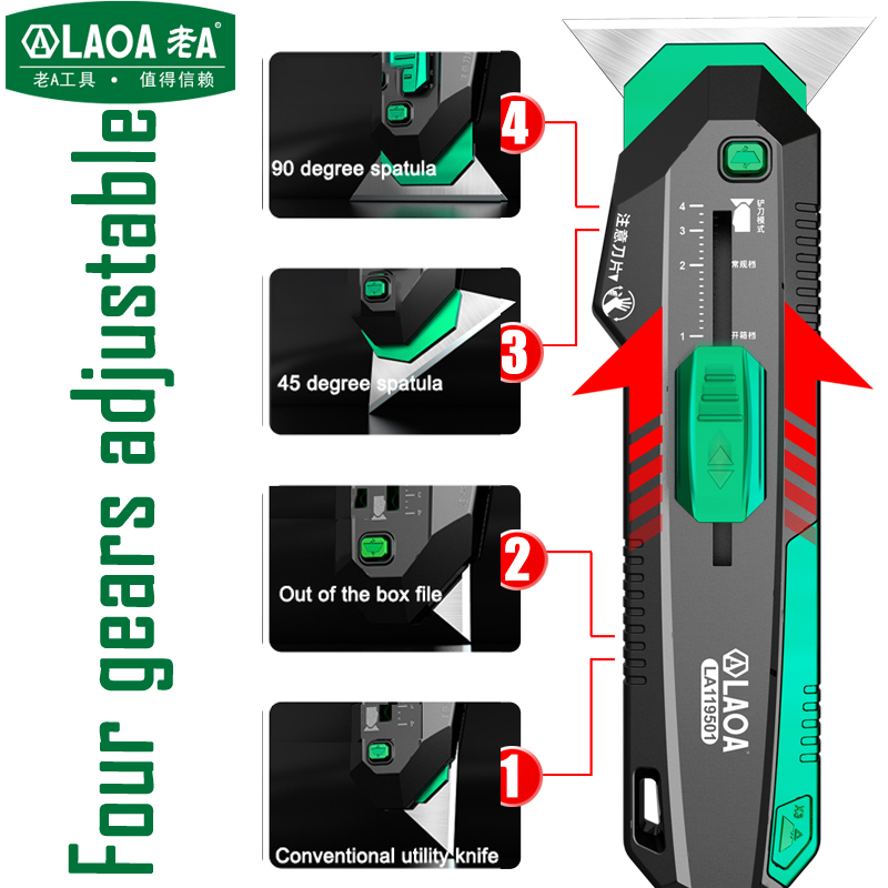 LAOA Four-speed deformation ut - Heavy Equipment Blade ulasan dan harga