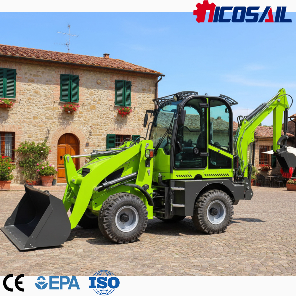 Custom Mini Backhoe Loader Eur - Mini Excavator ulasan dan harga