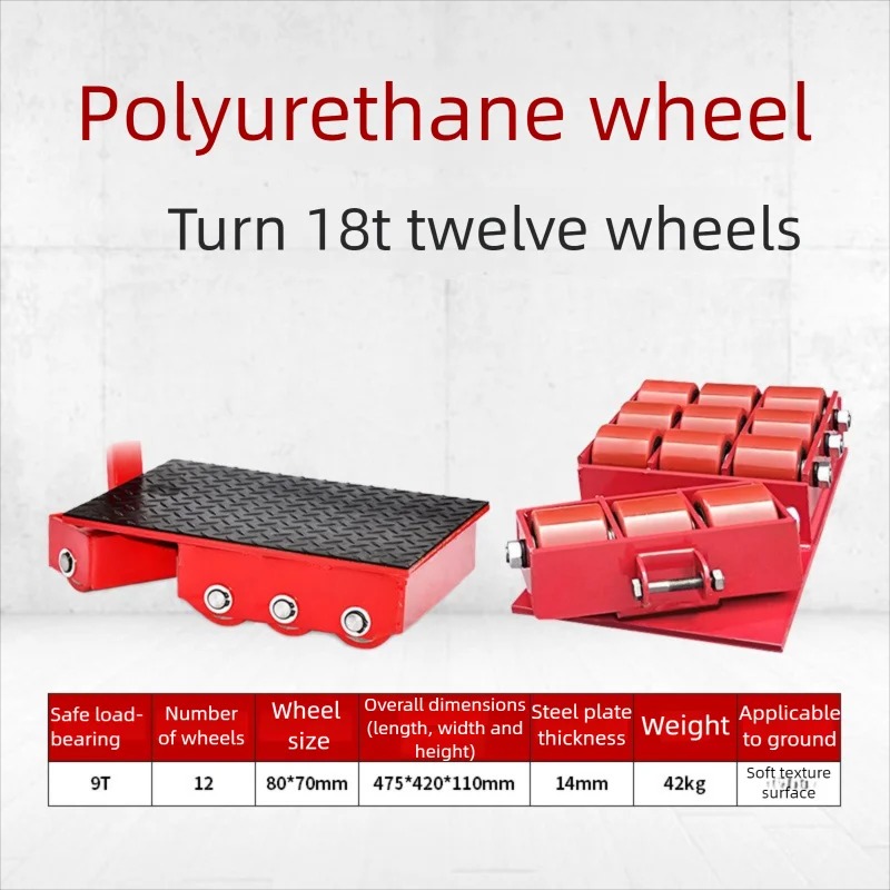 18T polyurethane 12-piece whee - Heavy Equipment Logistics ulasan dan harga