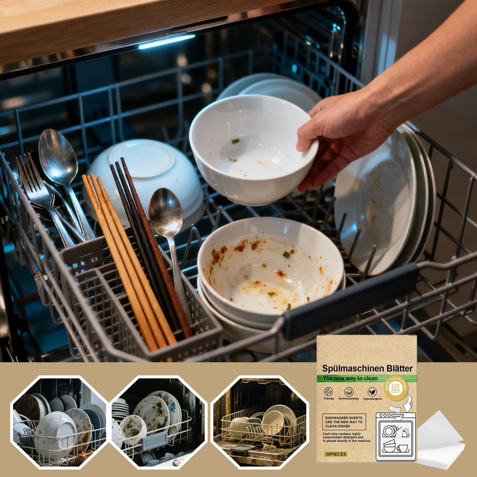 30Pcs Dishwasher Cleaner Table - Heavy Equipment Washing ulasan dan harga
