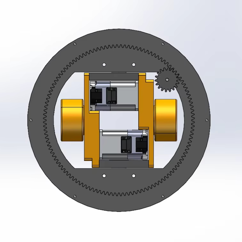 1000W Differential Drive Wheel - Heavy Equipment Logistics ulasan dan harga