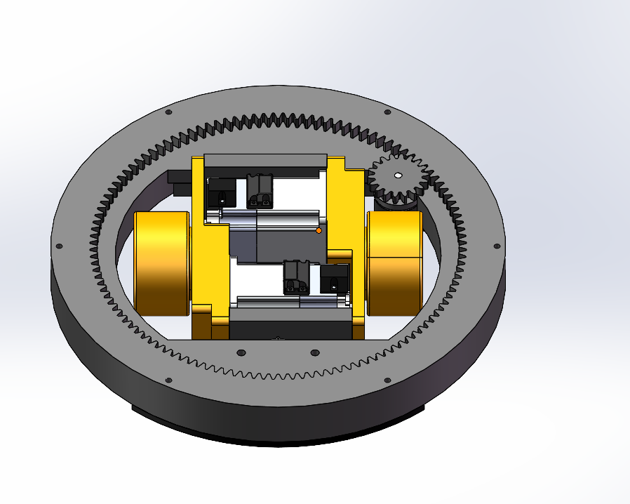 1000W Differential Drive Wheel - Heavy Equipment Logistics ulasan dan harga
