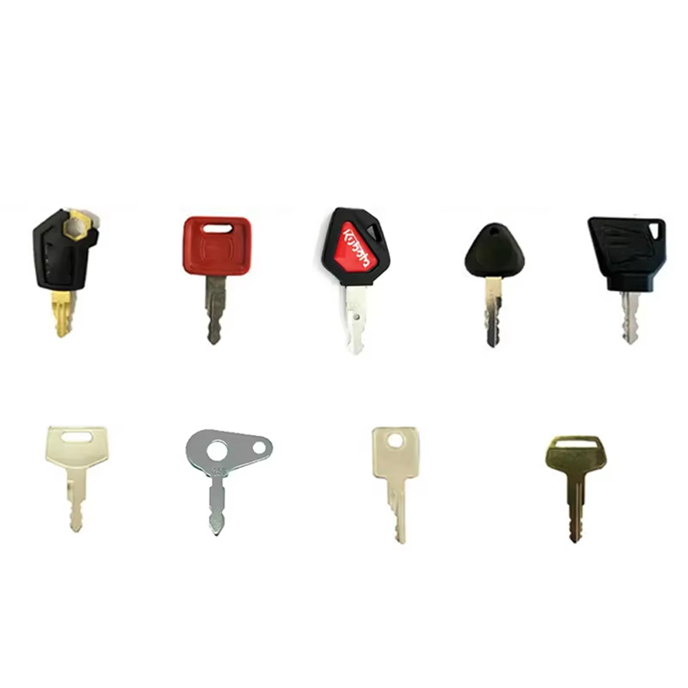 9PCS Master Plant Key Set Exca - Heavy Equipment Key Ring ulasan dan harga