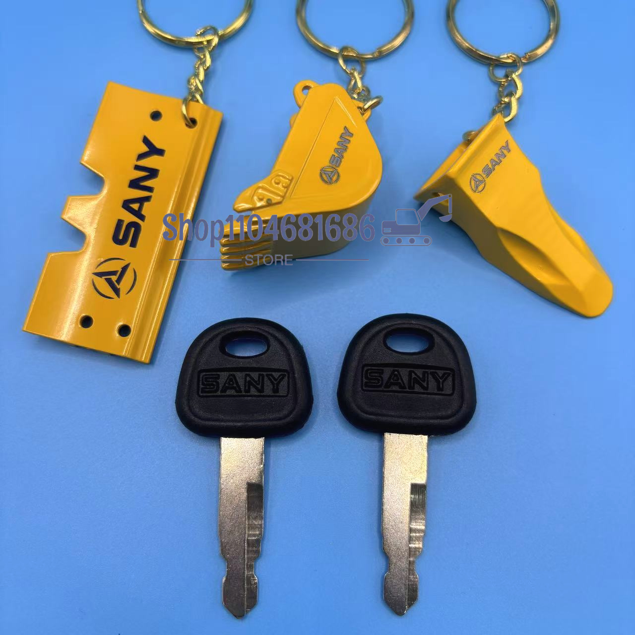 For Sany SY55 60 75 115 205 21 - Heavy Equipment Key Ring ulasan dan harga