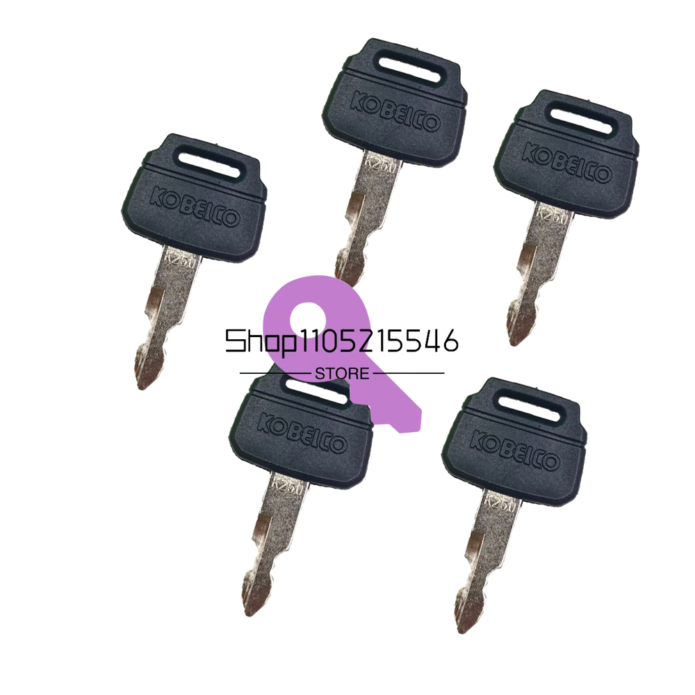 20/10/5/1pcs OEM K250 Keys for - Heavy Equipment Key Ring ulasan dan harga