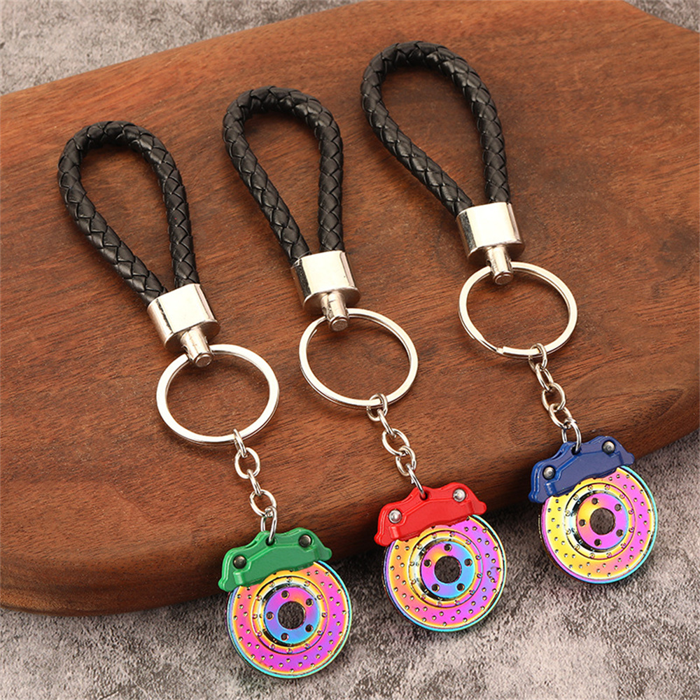 Creative Unique Disc Brake Key - Heavy Equipment Key Ring ulasan dan harga