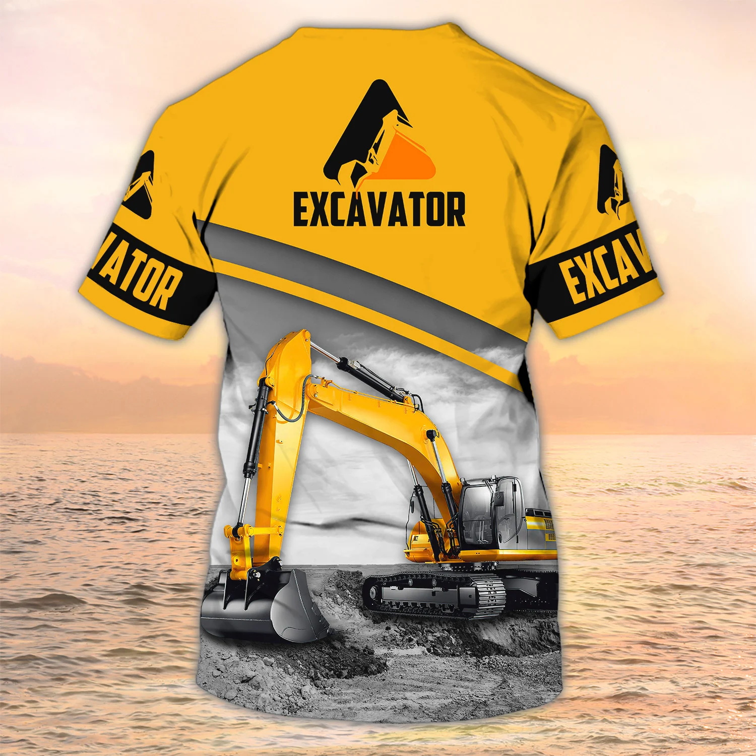 Newest Summer Fashion Men's T- - Heavy Equipment Names ulasan dan harga