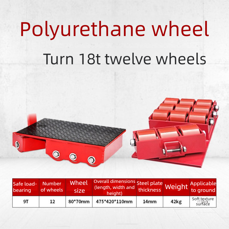 18T polyurethane 12-piece whee - Heavy Equipment Logistics ulasan dan harga