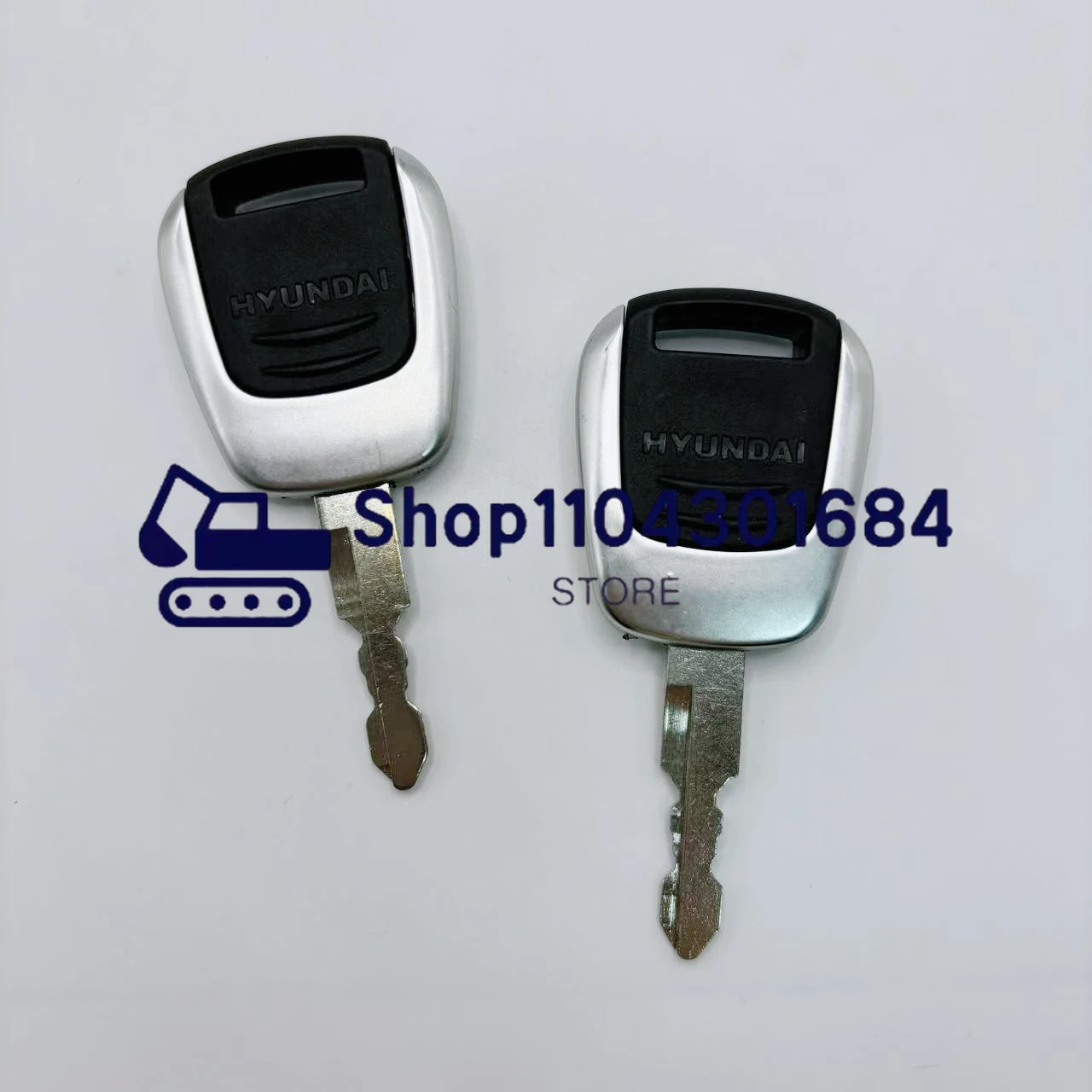 2 PCS Modern Excavator 60 / 80 - Heavy Equipment Key Ring ulasan dan harga