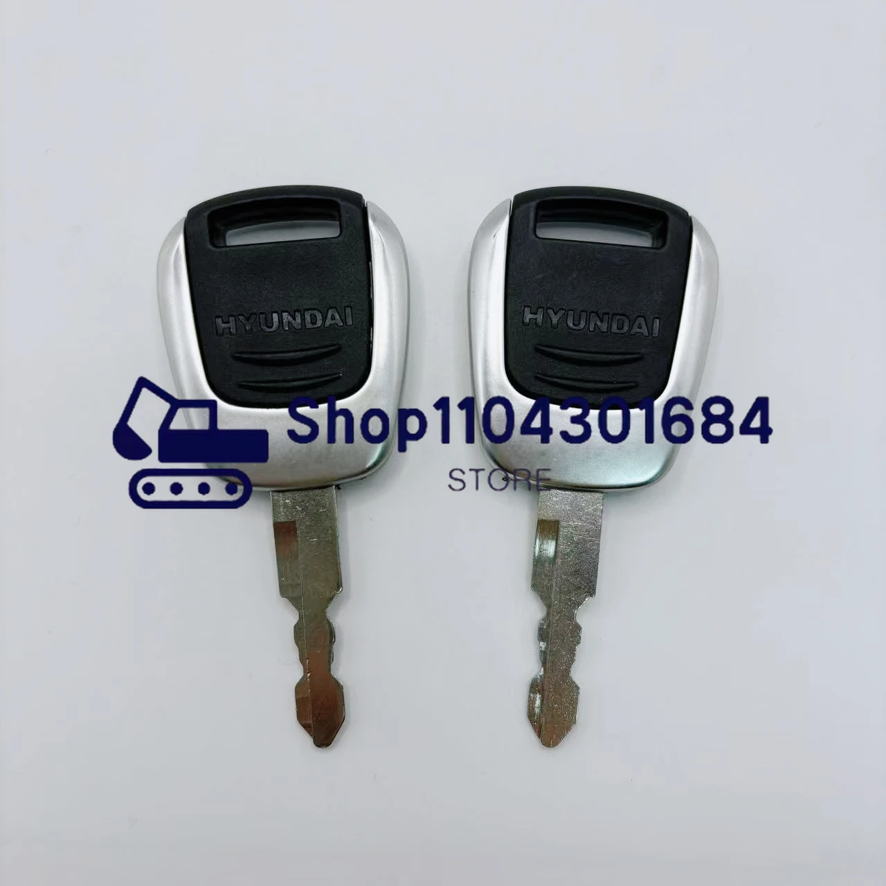 2 PCS Modern Excavator 60 / 80 - Heavy Equipment Key Ring ulasan dan harga
