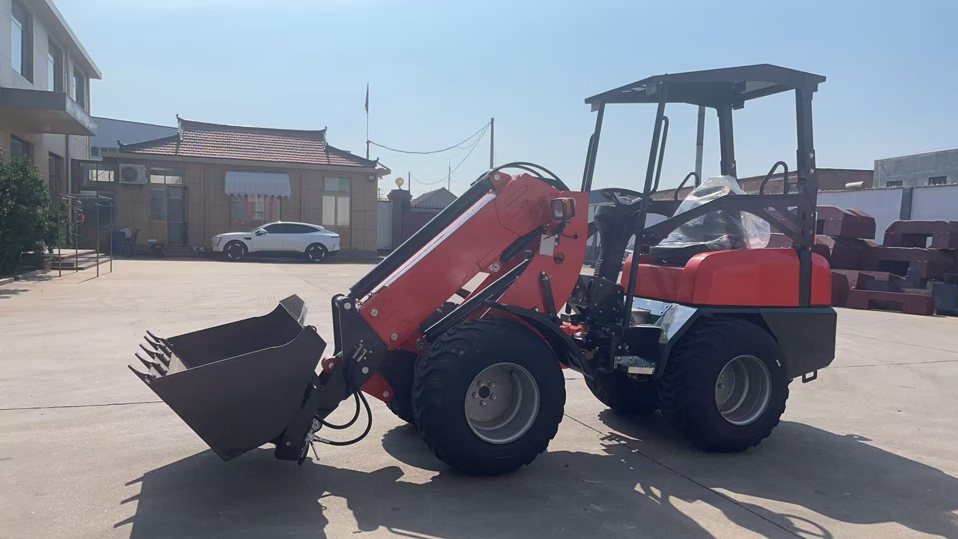 Enhanced flexibility telescopi - Wheel Loader ulasan dan harga