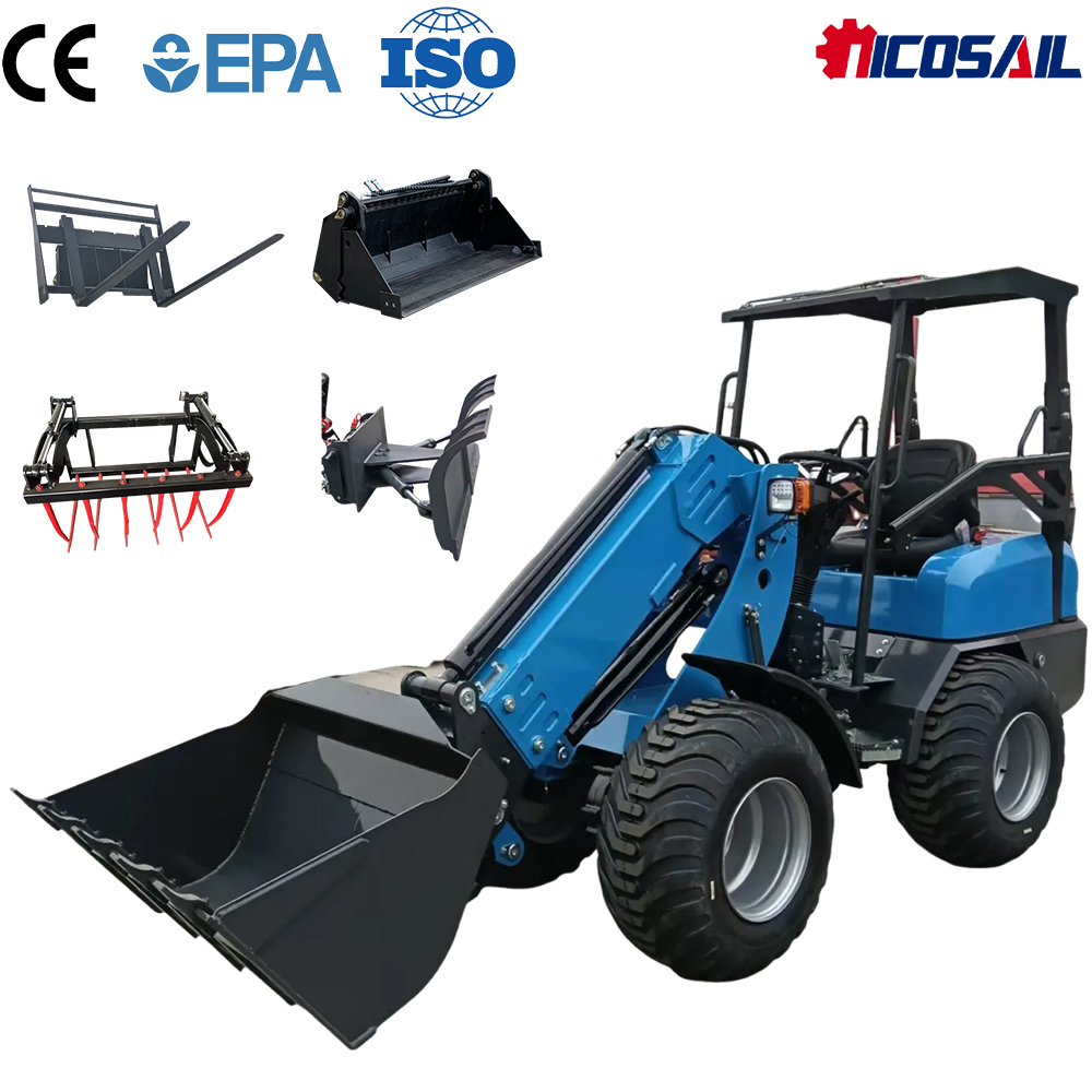 KZL918 Telescopic Wheel Loader - Wheel Loader ulasan dan harga