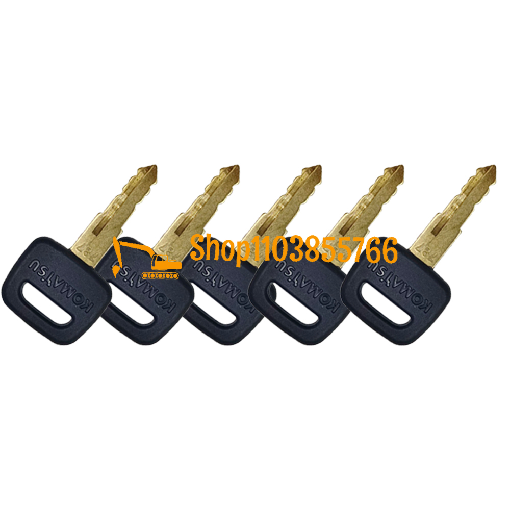 10/5/3/2/1PCS 787 Key for Koma - Heavy Equipment Key Ring ulasan dan harga