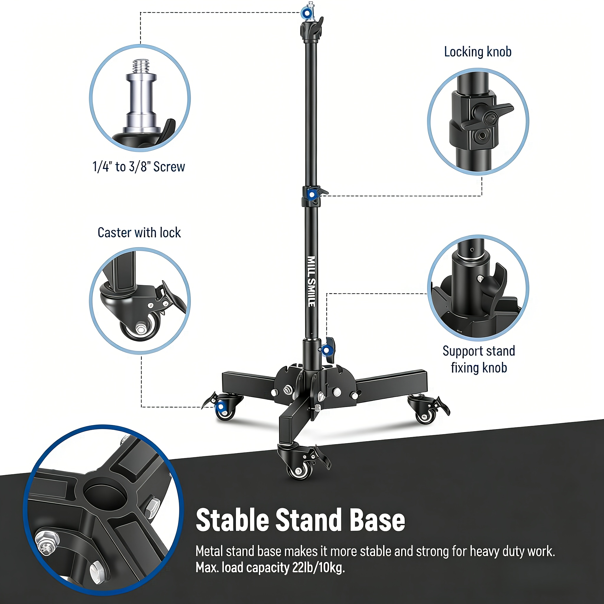 Heavy duty pulley light stand  - Heavy Equipment Used Parts ulasan dan harga