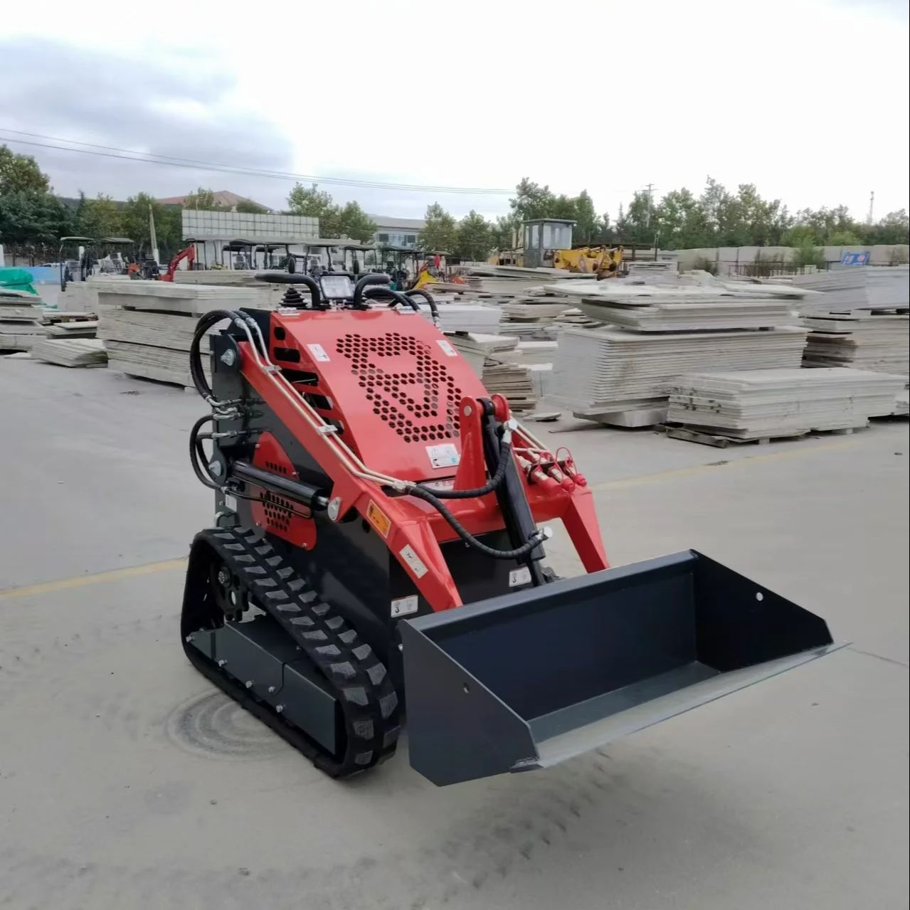 Custom Mini Skid Steer Loader  - Wheel Loader ulasan dan harga