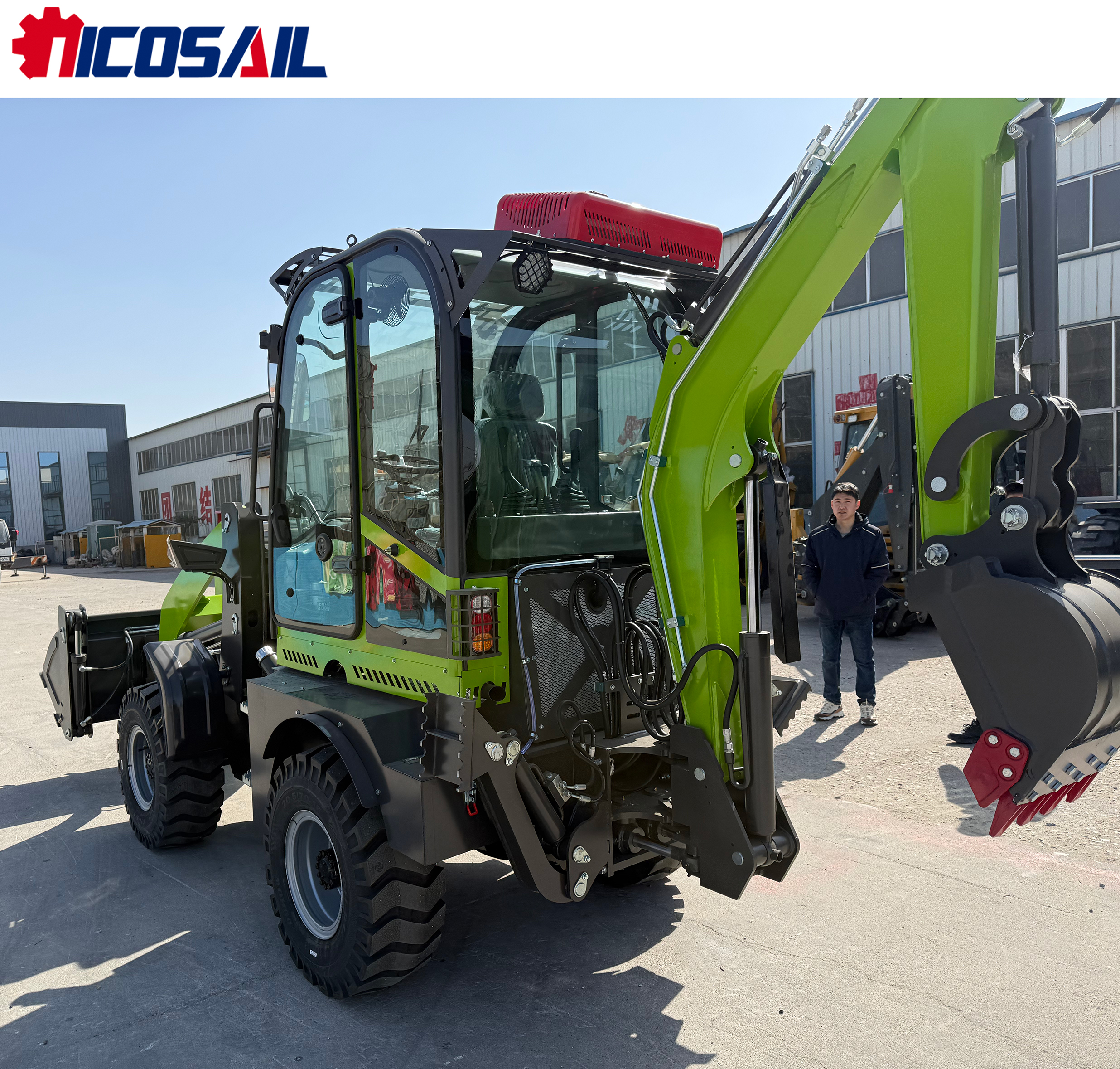 Backhoe Excavator Loader Euro  - Tractor Backhoe ulasan dan harga
