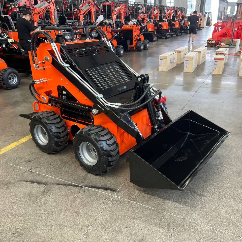 Small skid steer loader, doubl - Wheel Loader ulasan dan harga