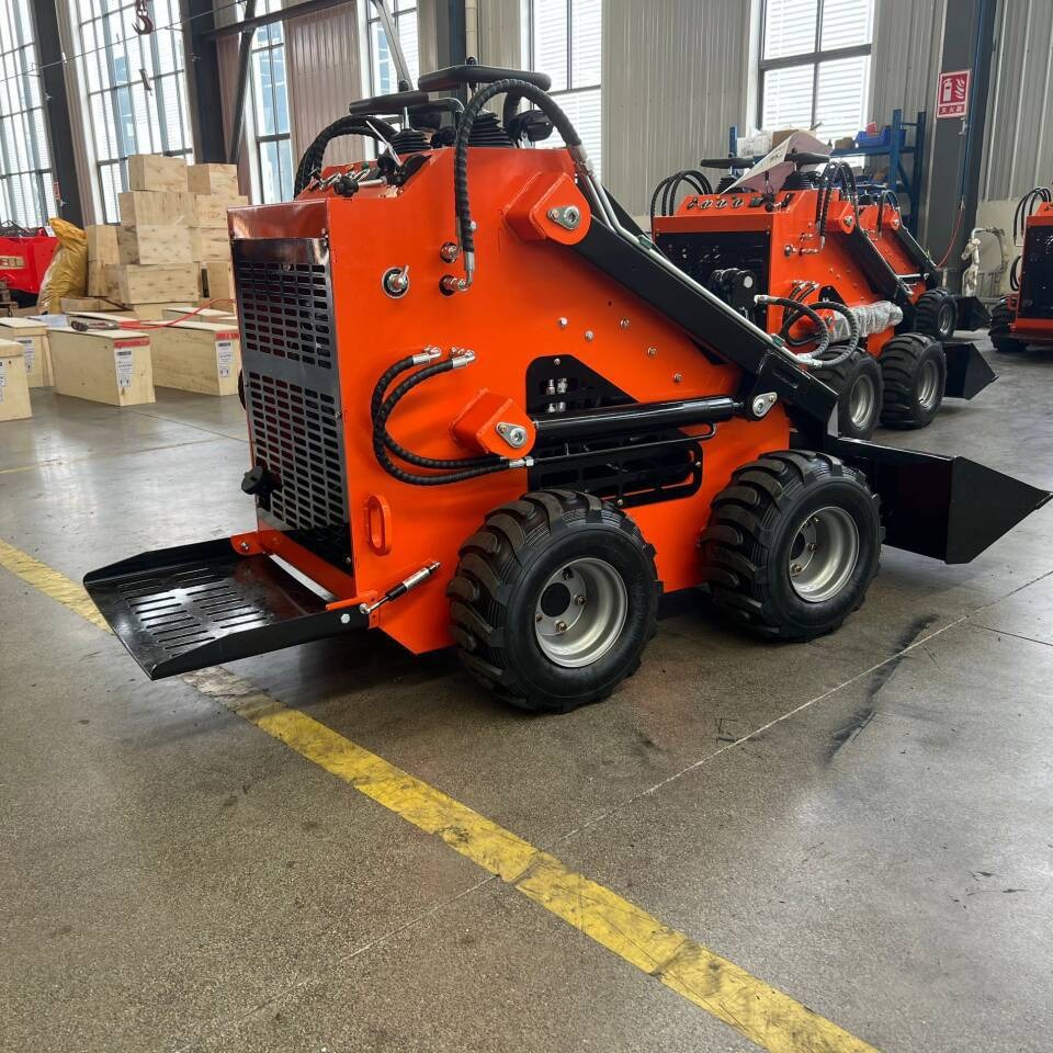 Small skid steer loader, doubl - Wheel Loader ulasan dan harga
