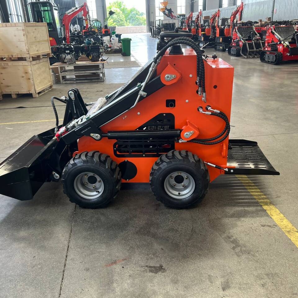 Small skid steer loader, doubl - Wheel Loader ulasan dan harga