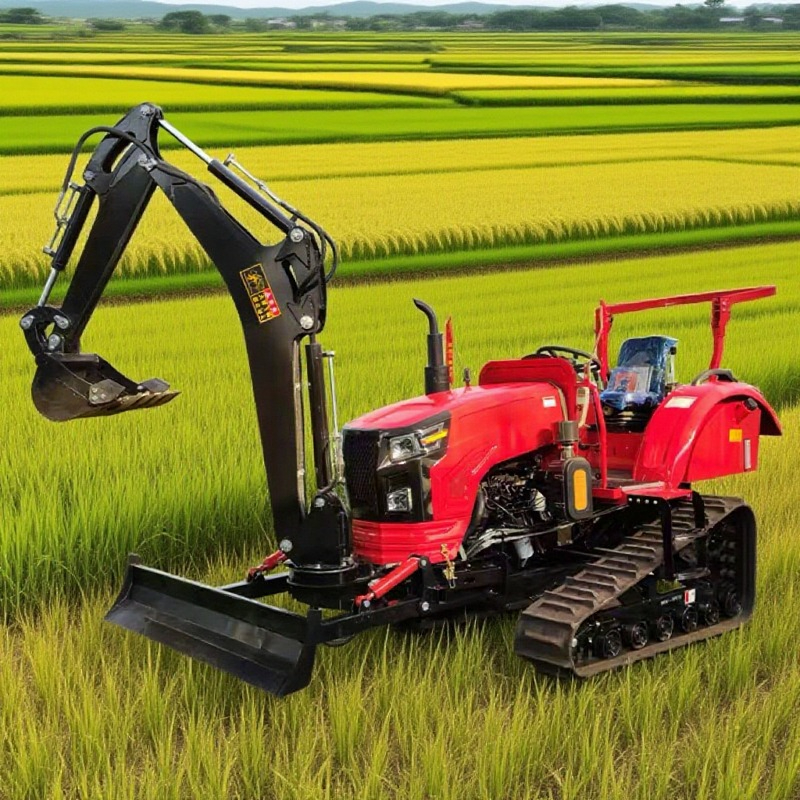 Customized 35HP Crawler Tracto - Tractor Backhoe ulasan dan harga
