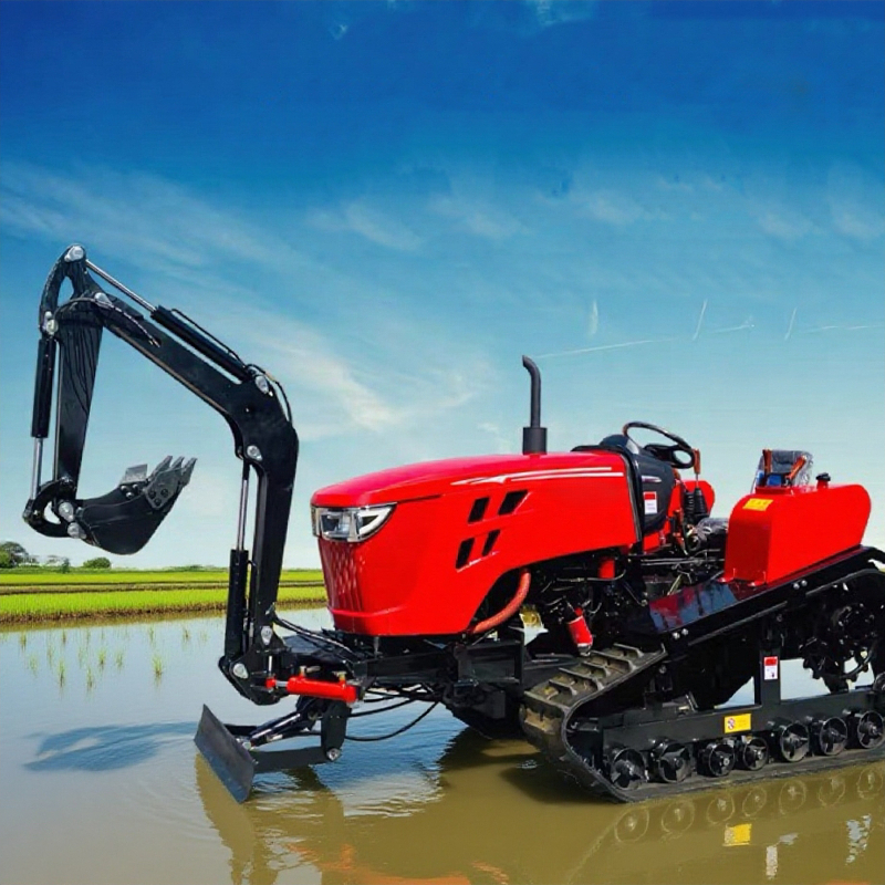 Customized Crawler Tractor 35H - Tractor Backhoe ulasan dan harga