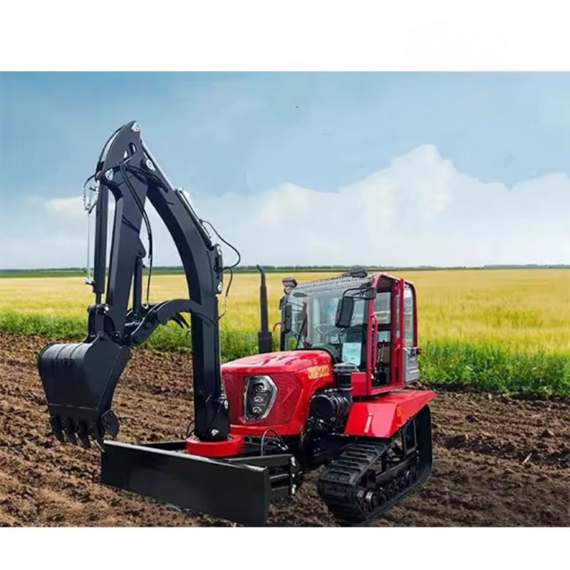 Customized Crawler Tractor 35H - Tractor Backhoe ulasan dan harga