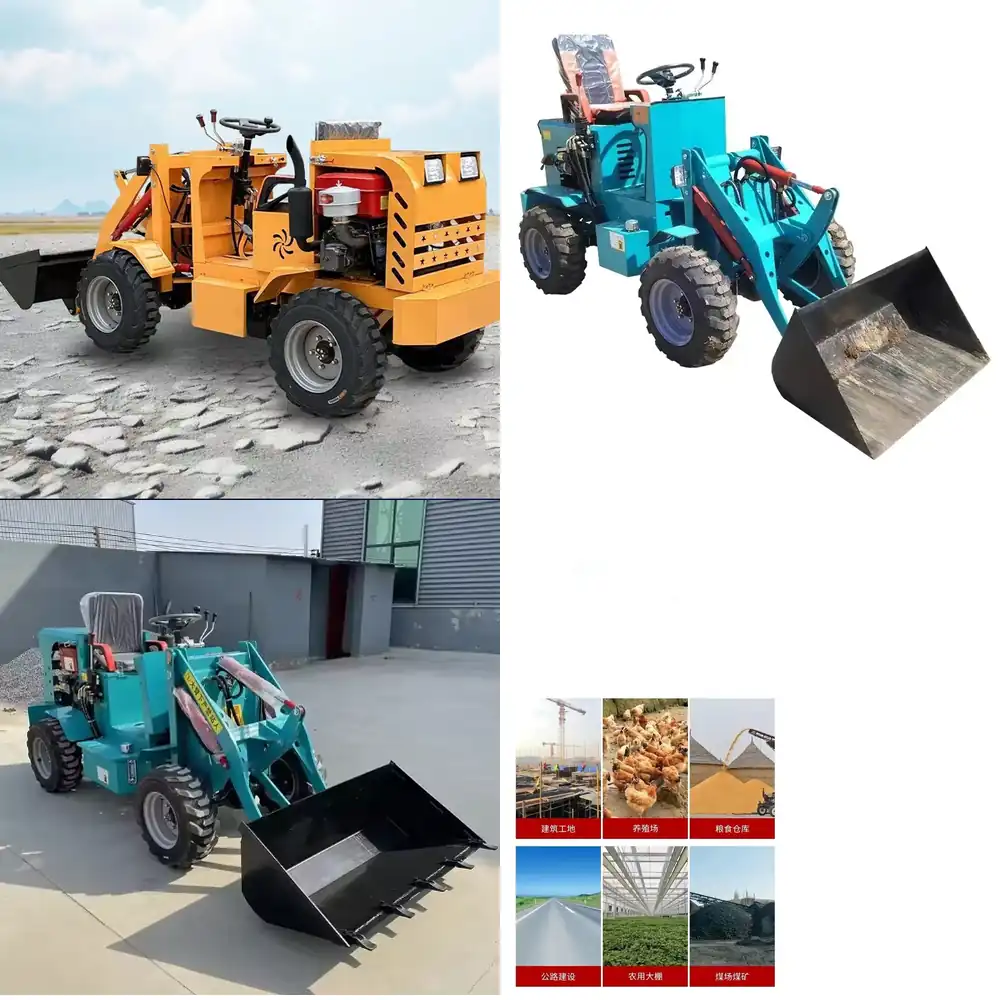 High Efficiency Mini Tractors  - Wheel Loader ulasan dan harga