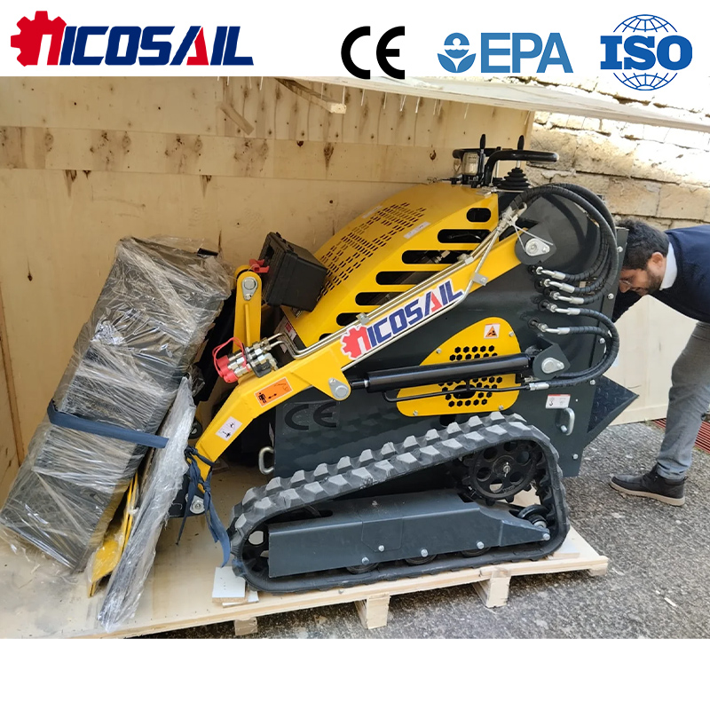 Custom Mini Skid Steer Loader  - Wheel Loader ulasan dan harga