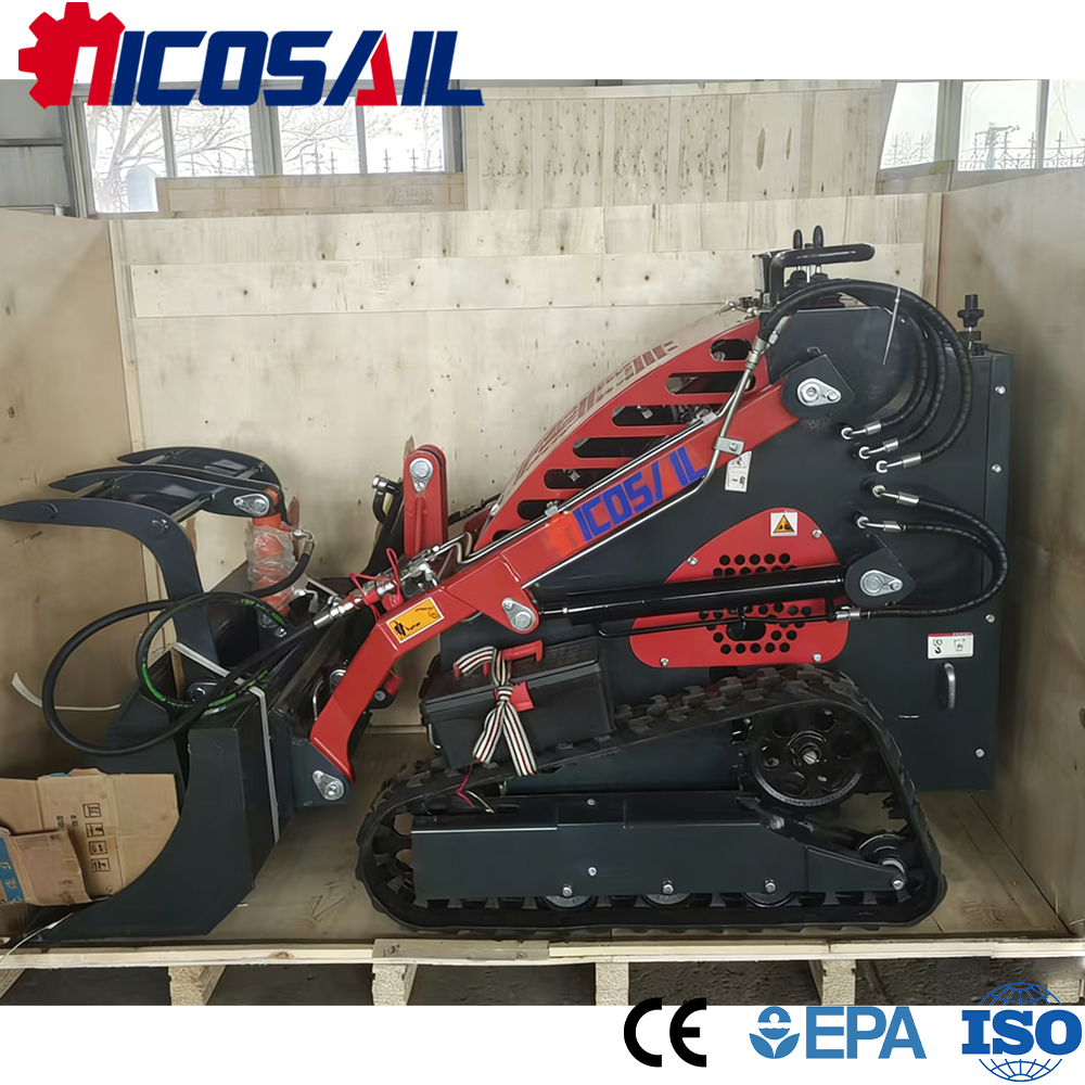 Custom Mini Skid Steer Loader  - Wheel Loader ulasan dan harga