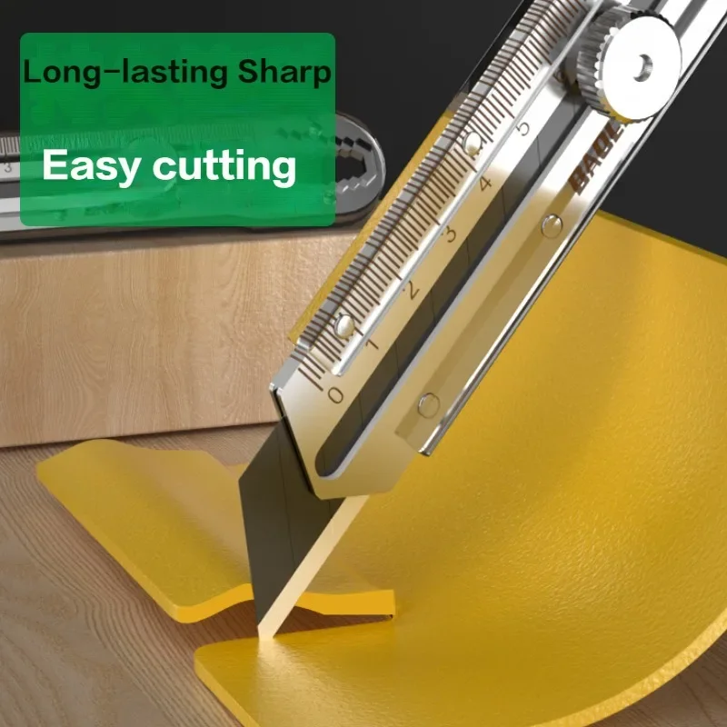 Utility Knife Box Cutter 8 In  - Heavy Equipment Blade ulasan dan harga