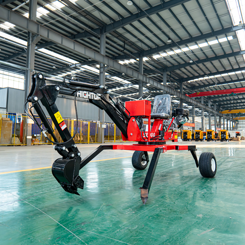 All-terrain Walking Excavator  - Tractor Backhoe ulasan dan harga