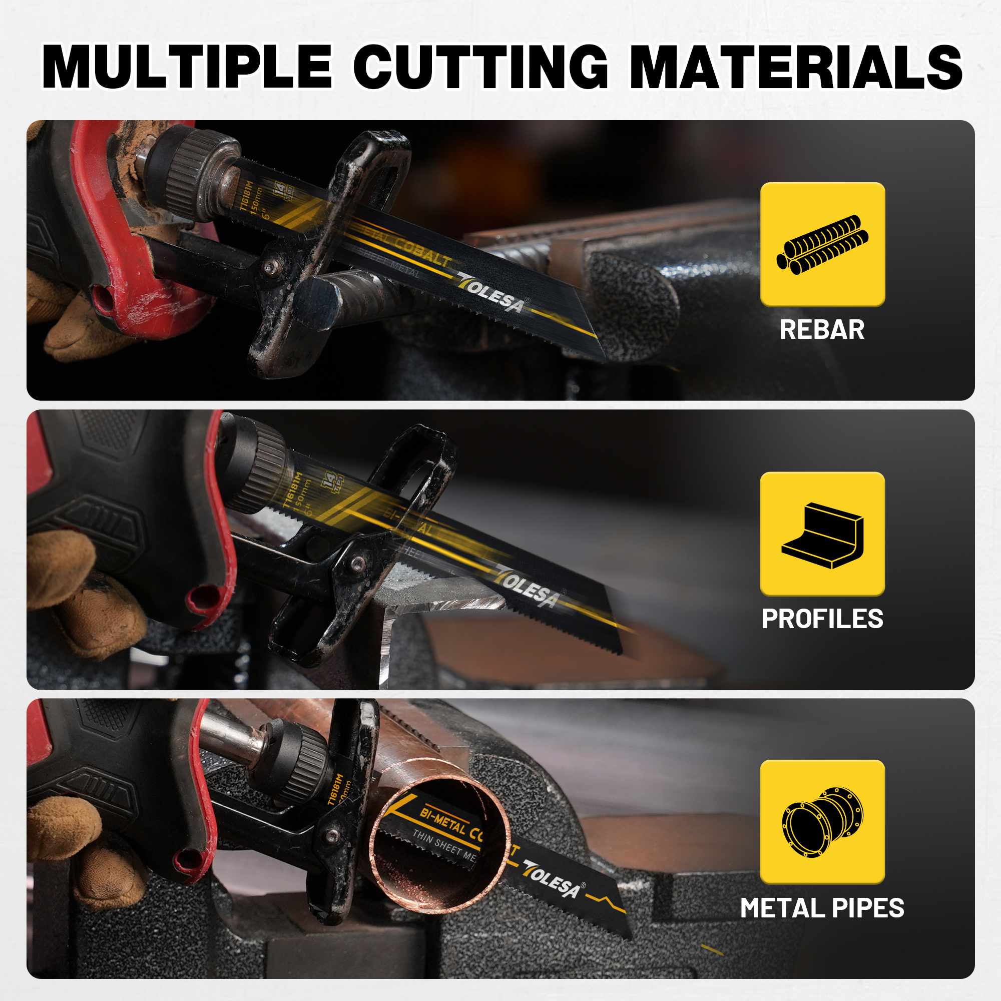 TOLESA Heavy Metal Cutting Rec - Heavy Equipment Blade ulasan dan harga