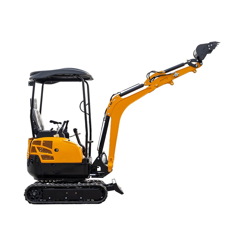 Durable 1.2t Mini Excavator Hy - Tractor Backhoe ulasan dan harga