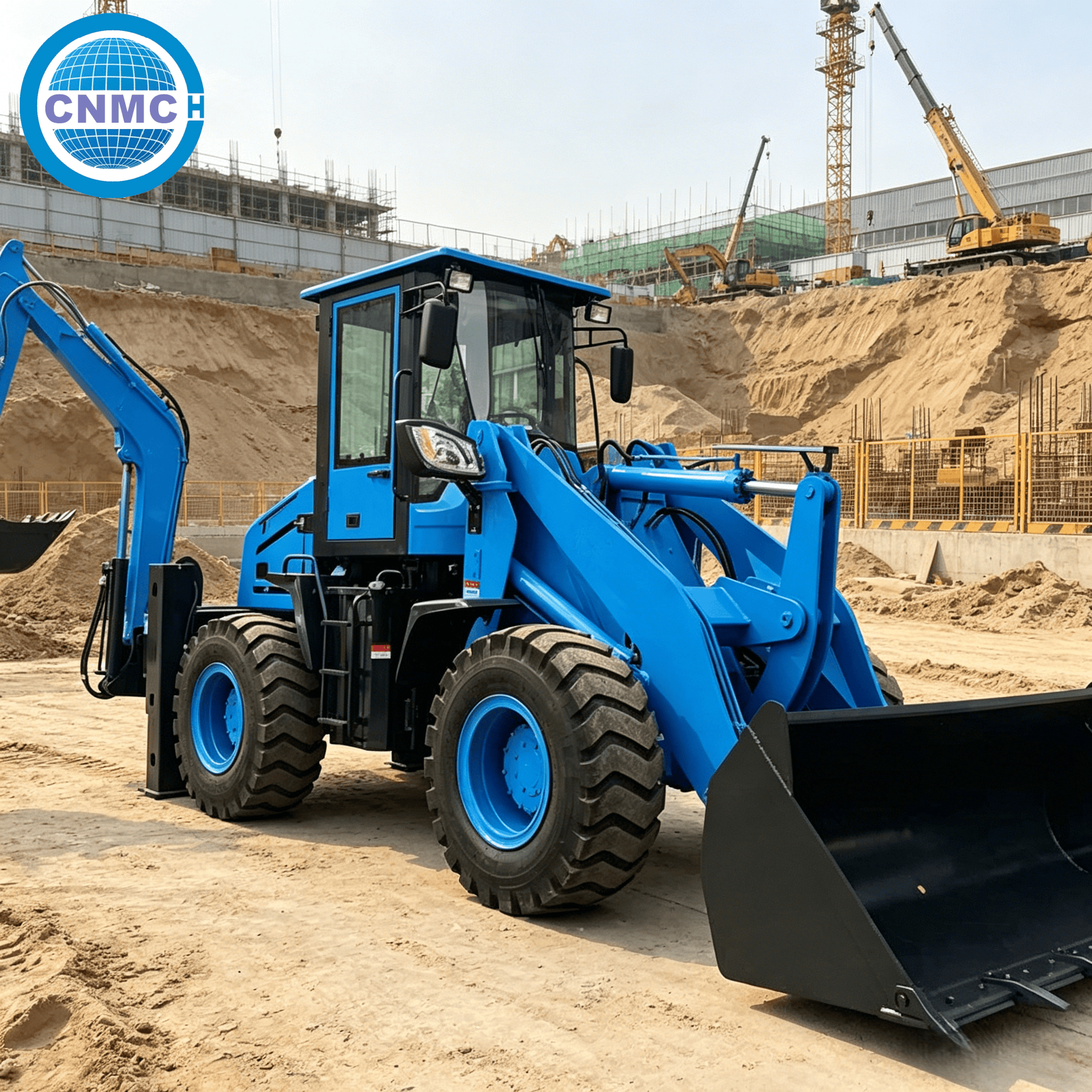 CNMC Backhoe Excavator Loader  - Tractor Backhoe ulasan dan harga