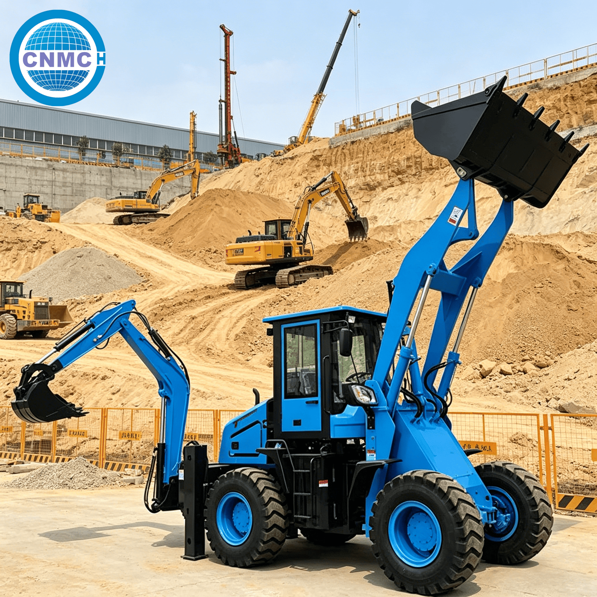 CNMC Backhoe Excavator Loader  - Tractor Backhoe ulasan dan harga