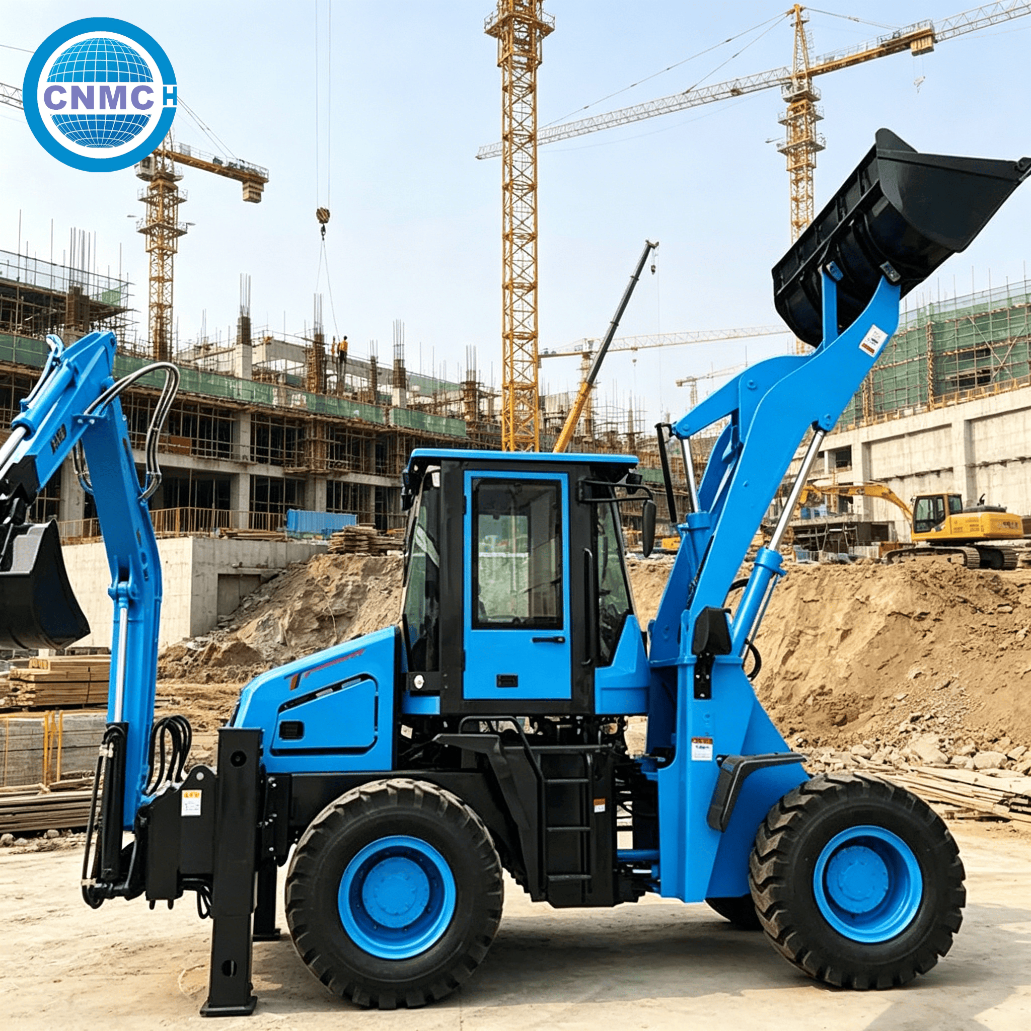 CNMC Backhoe Excavator Loader  - Tractor Backhoe ulasan dan harga