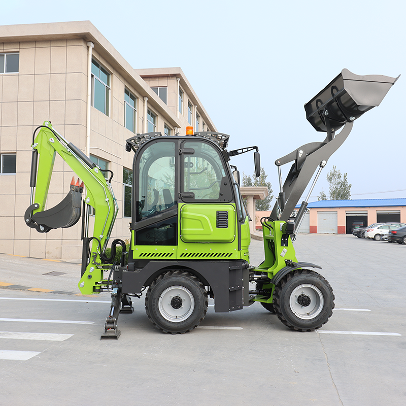 Chinese Backhoe Loader 4x4 EPA - Tractor Backhoe ulasan dan harga