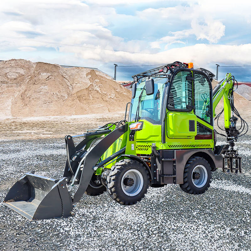 Chinese Backhoe Loader 4x4 EPA - Tractor Backhoe ulasan dan harga