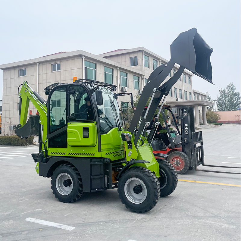 Chinese Backhoe Loader 4x4 EPA - Tractor Backhoe ulasan dan harga